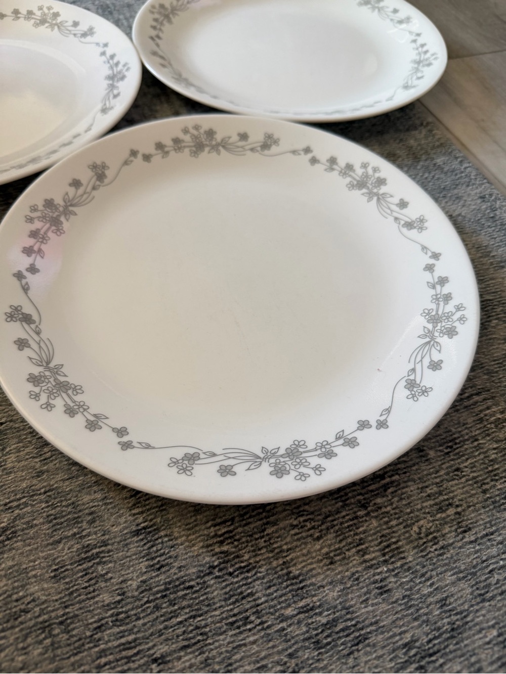 Corelle Corningware Floral Bouquet dishes - set of 3